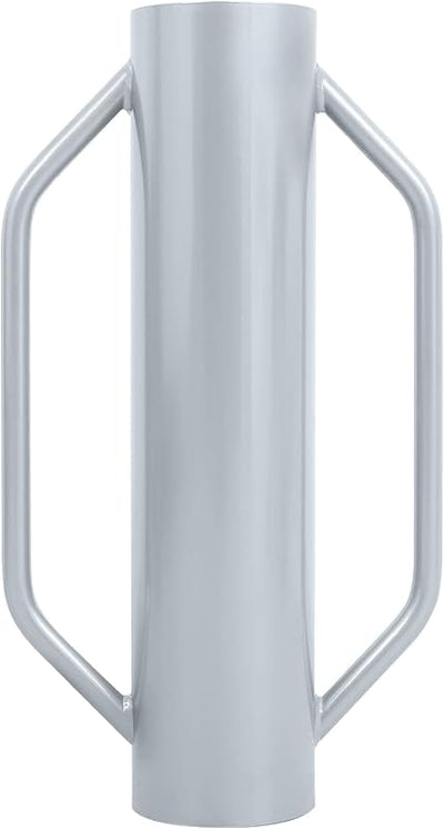 Poste conductor en T metal 30lb asas plateado