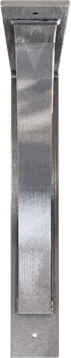 Soporte acero latón envejecido