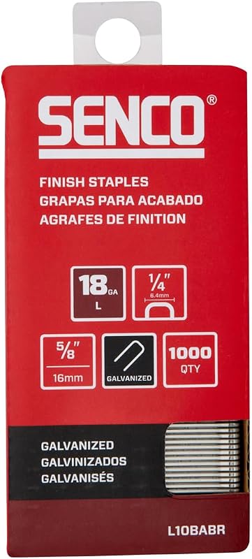 Grapas corona 1/4 pulg 5/8 pulg galvanizadas 1000uds