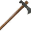 Hacha supervivencia acero carbono 1055 mango nogal funda