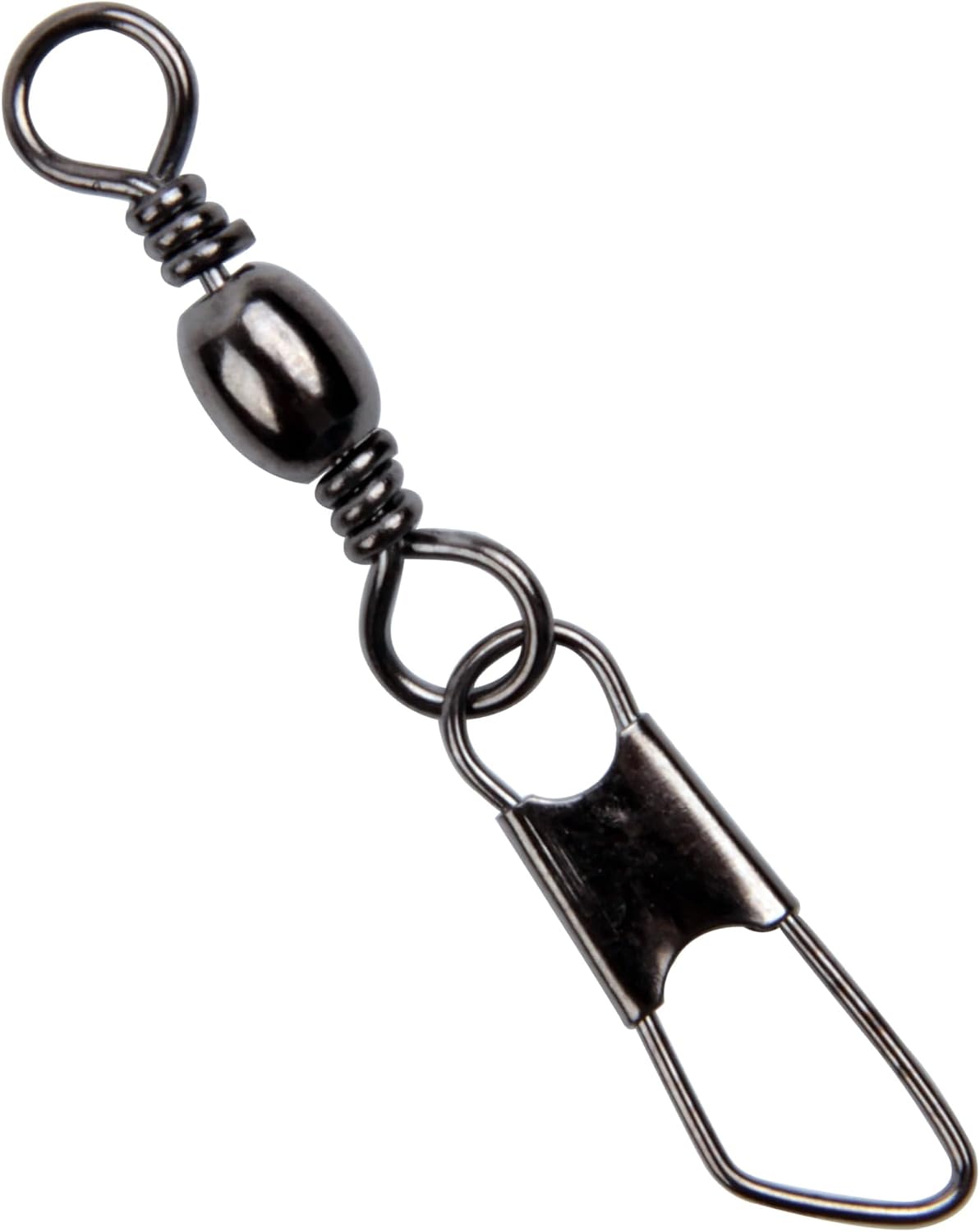 Broches giratorios acero inox pesca salada negro/dorado