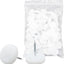 60 Pzas Clavos 0.709" Color Blanco Nylon