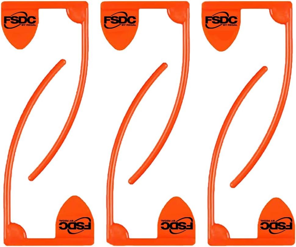 Bandera seguridad universal para cámara 6 pzas nylon .22