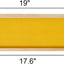 Pack 10 Marcos Colmena Madera Bases Cera 6-1/4pulg Amarillo
