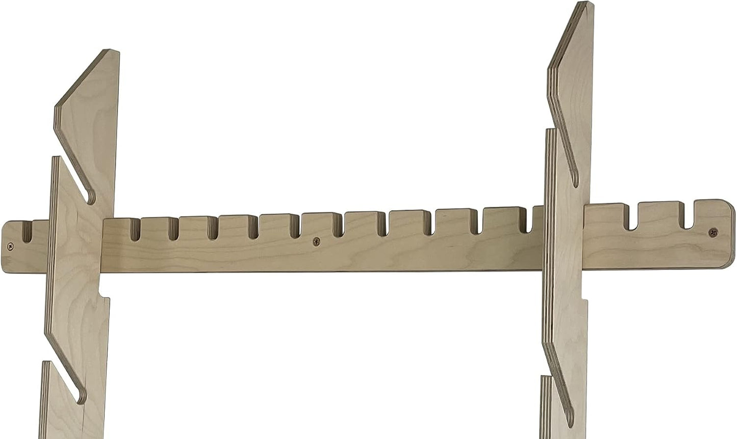 Soporte pared para longboard 5 tableros