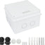 Caja eléctrica IP65 ABS resistente agua 5.9x5.9x3.9pulg