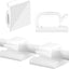 Clips adhesivos cable 5/8pulg 120uds para hogar automóvil