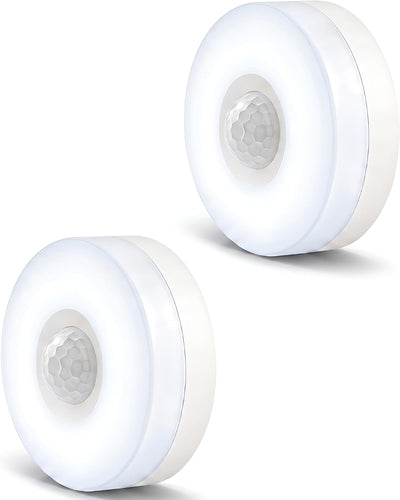 Luz nocturna sensor movimiento LED 6000K pasillo escaleras