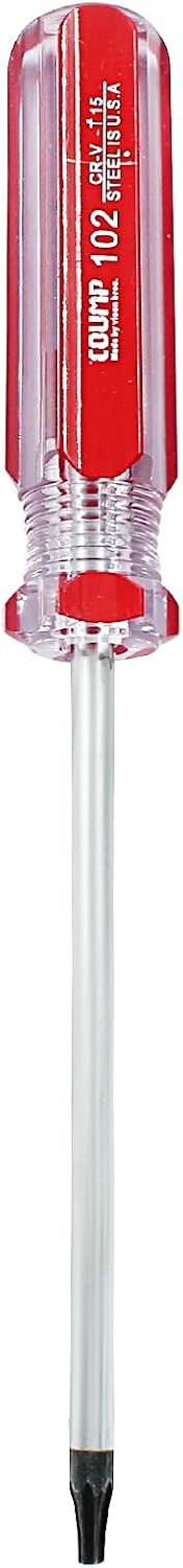 Destornillador Torx seguridad acero Cr-V 7" mango PVC