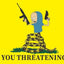 Bandera al aire libre Beavis y Butthead 3x5ft amarillo