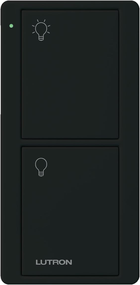 Control remoto 2 botones para interruptor inteligente negro