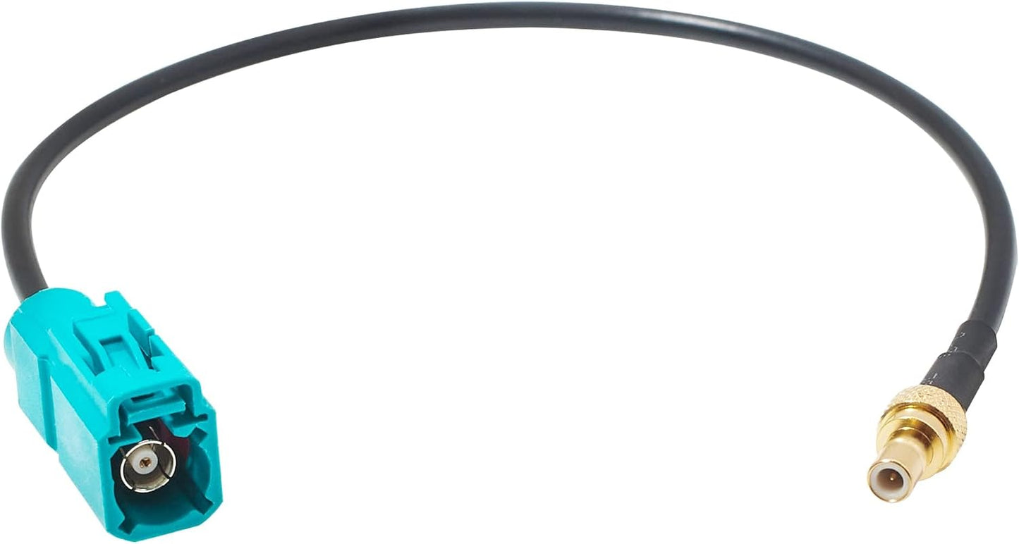 Adaptador Fakra Z hembra a SMB macho 8" coche Sirius XM