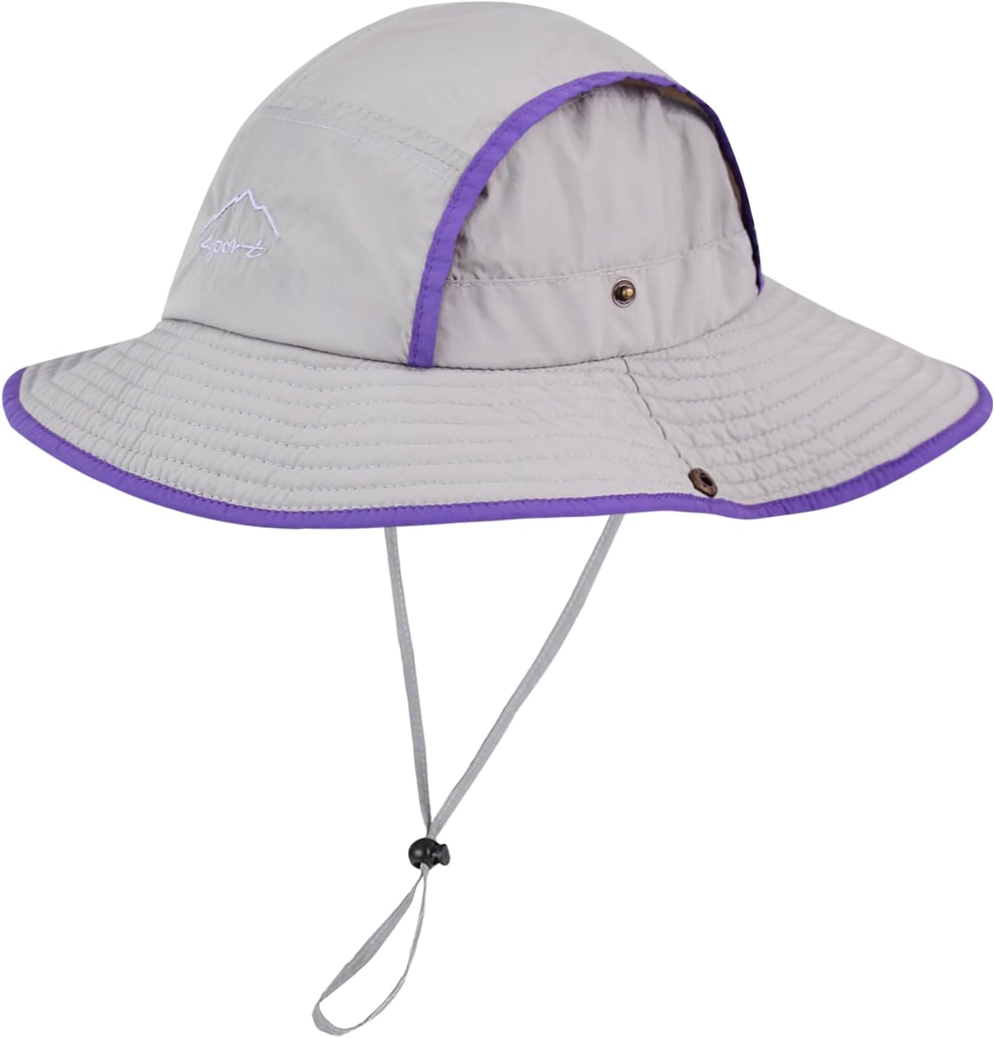 Sombrero sol niños ala ancha UPF 50 para playa y pesca