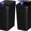 Pack 2 cubos basura baño 2.4gal sensor movimiento