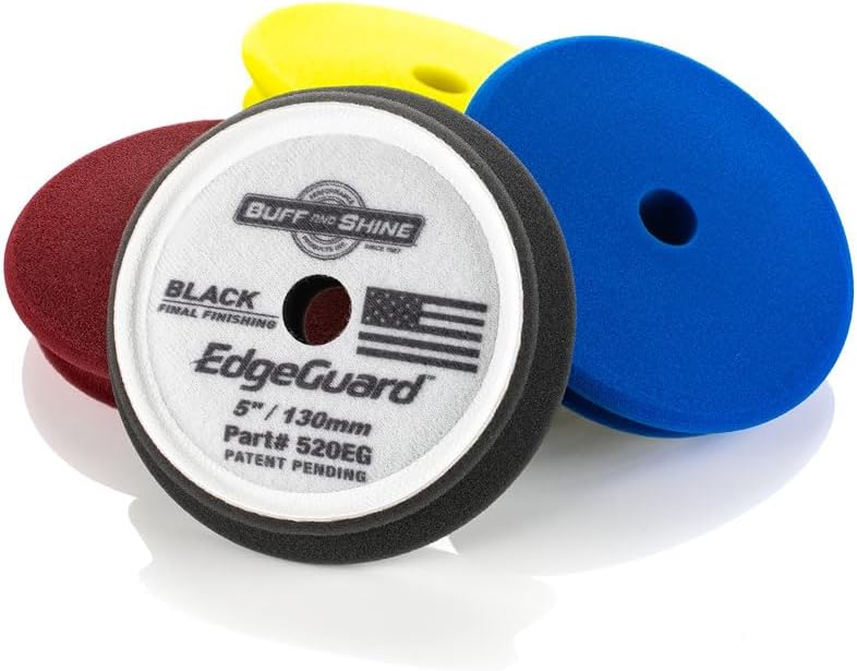 Kit pulido espuma EdgeGuard 5" pack 4