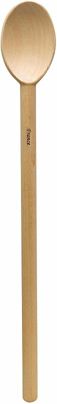 Cuchara madera haya francesa pesada 17.75pulg