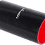 Manguera silicona 8" 4 capas larga recta negro rojo