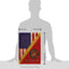 Bandera arpillera USMC para jardín decoración casa