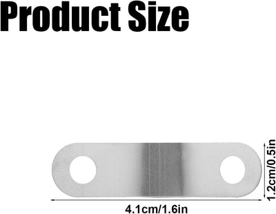 10 Clips Horquilla Acero Inox Comp Danco 34807