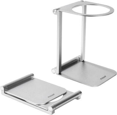 Soporte plegable para cafetera expreso, molinillo y gotero V60