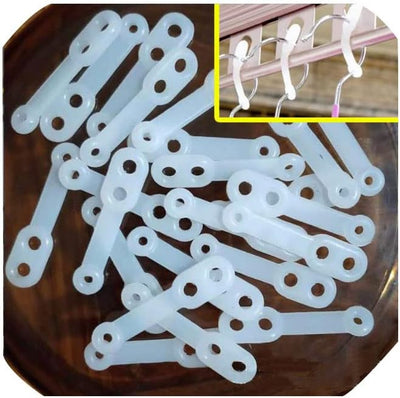 30 Hebilla Silicona Antideslizante para Colgar Ropa