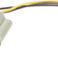 Conector lámpara trasera color dorado LS244