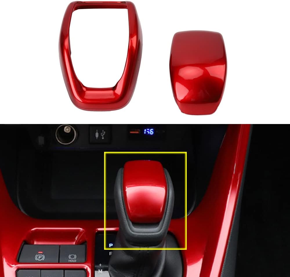 2 Pzas cubierta perilla cambio RAV4 automática