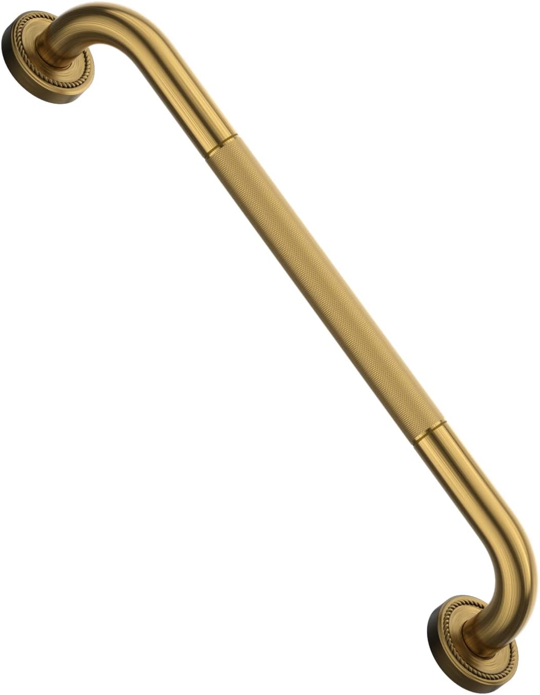 Barra agarre baño 20pulg bronce dorado antiderrap