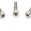 Tornillos Allen acero inox 0.028x0.630pulg 100pcs