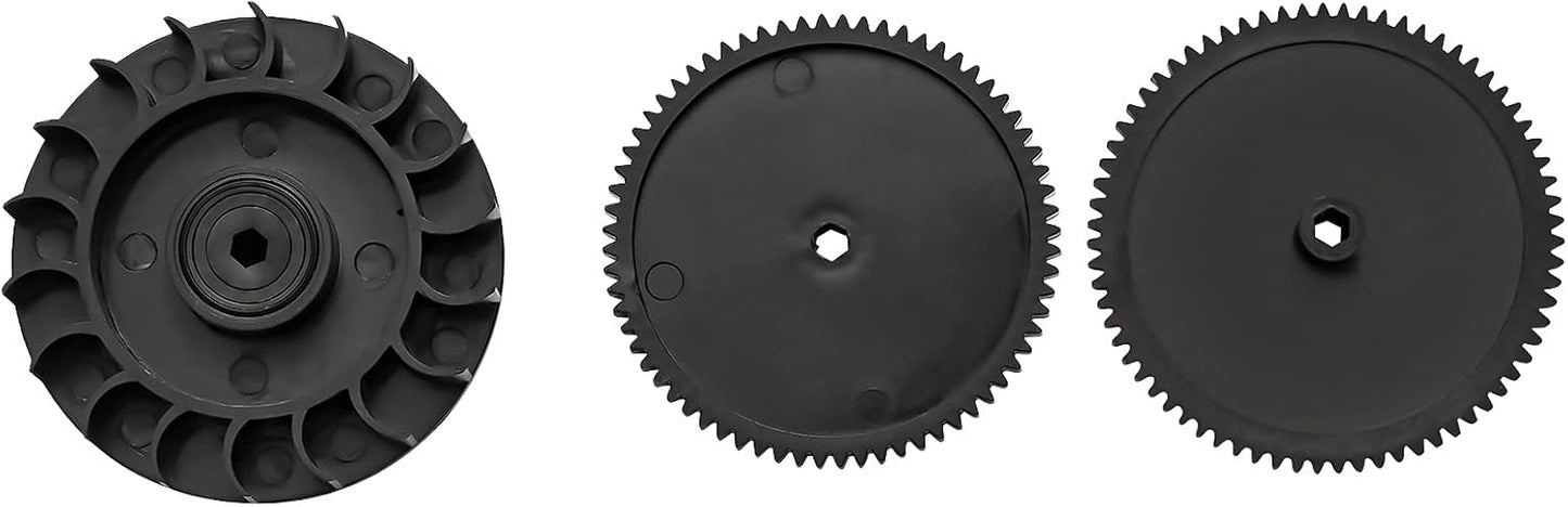 Kit engranajes transmisión repuesto rodamientos turbina