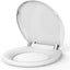 Asiento inodoro plástico 17" ajuste universal
