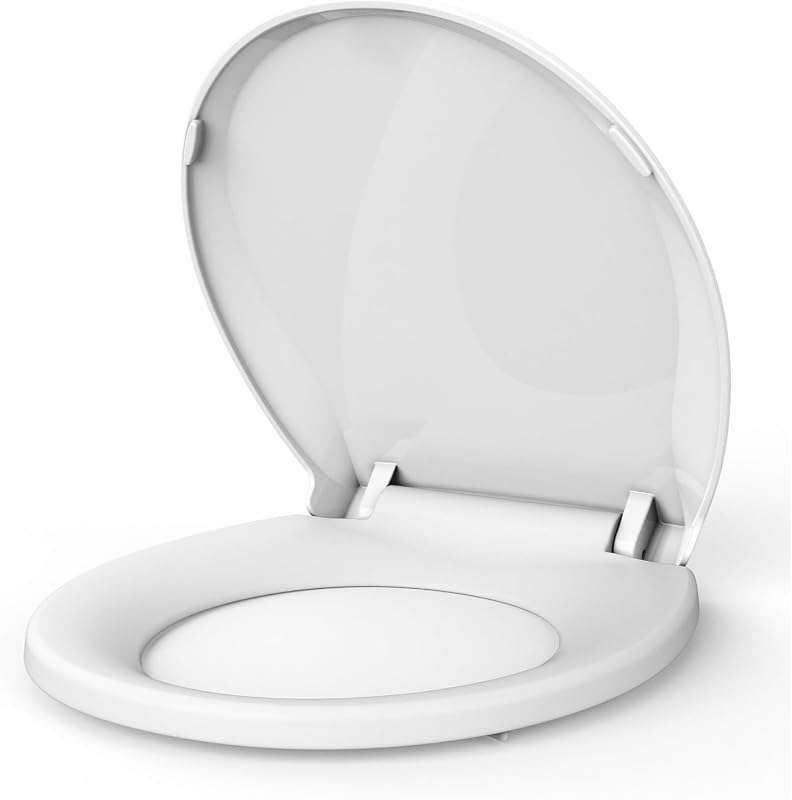 Asiento inodoro plástico 17" ajuste universal