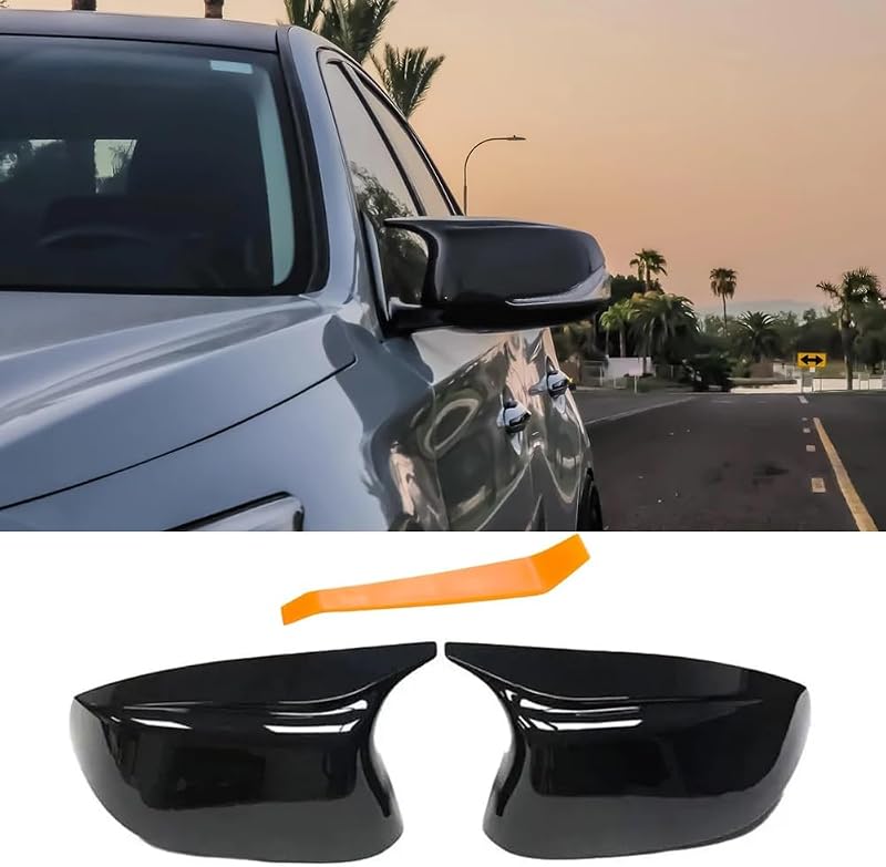 Tapas espejo retrovisor Infiniti Q50 Q60 14-20 negro