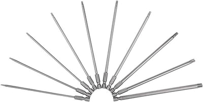 Juego brocas Torx T40 T6 acero S2 vástago 1/4 pulg