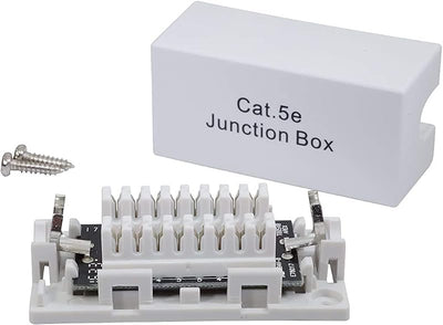 5 Pzas Cajas Conexiones Cat 5E Tipo Perforado UL