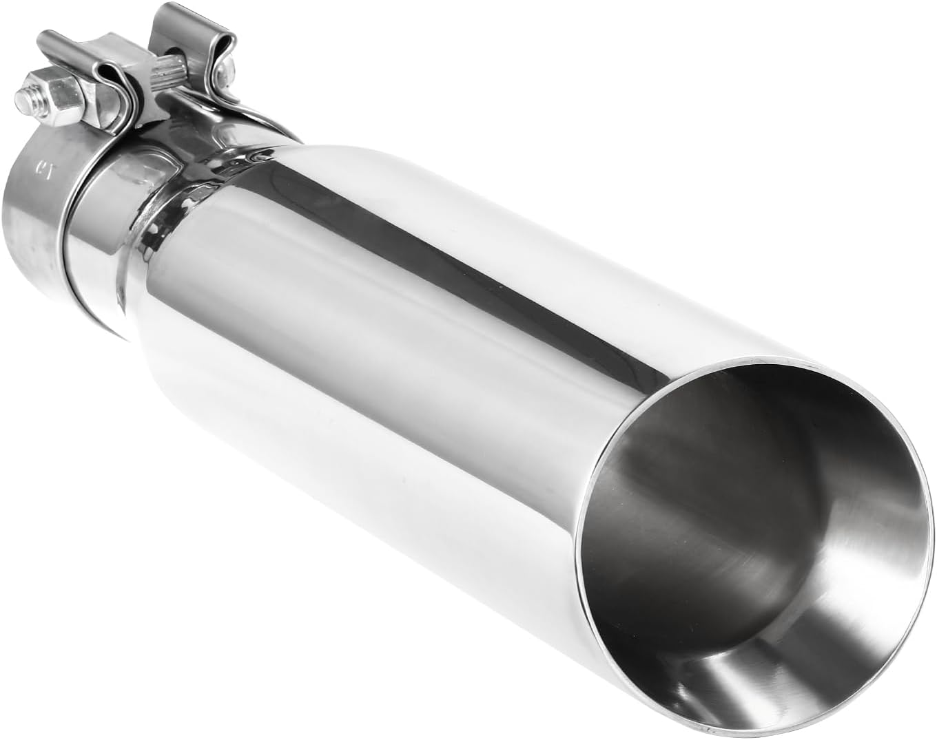 Punta escape acero inox doble pared 12"