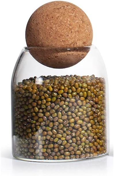 Tarros vidrio con tapas herméticas 15oz para dulces té café