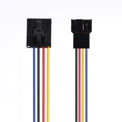 Cable extensión adaptador ventilador 5pines a 4pines 5pzas