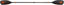 Remo pesca kayak carbono eje ajustable 94.5-102.4" negro