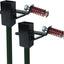 Soporte T Post 2x4 para objetivo Gong acero AR500