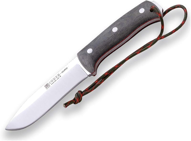 Cuchillo caza Nomad CV125 acero N695 mango madera nogal