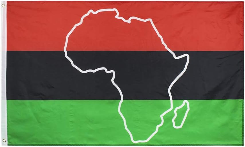 Bandera UNIA liberación negra 3x5ft