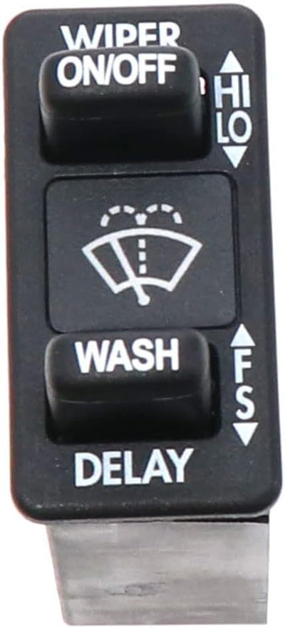Interruptor limpiaparabrisas original 06-46159-002 negro