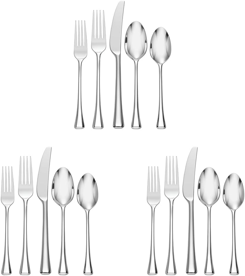Set 20 Pzas Cubiertos Acero Inox 18/10 para 4