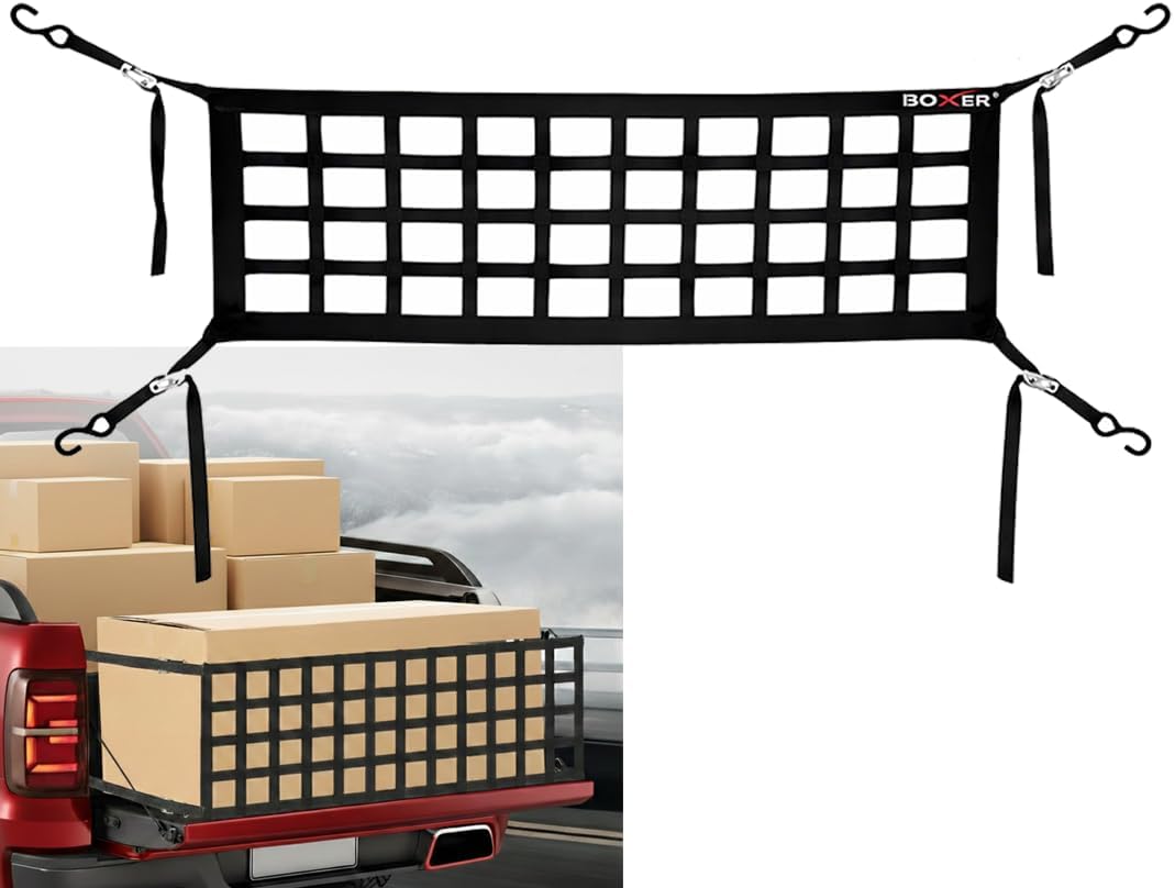 Red portón trasero camión 60x18" extensor hebilla gruesa