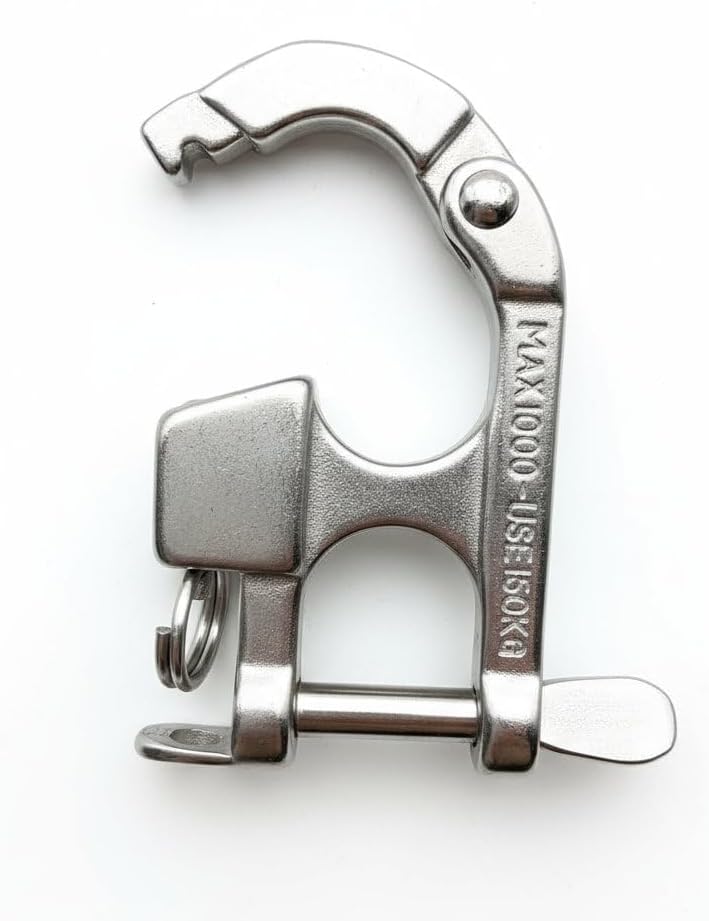 Cierre rápido acero inox 316 para navegación camping deportes
