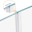 Tira sello puerta ducha 78x1 transparente 3/8 poli
