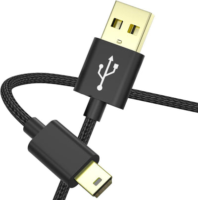 Cable USB trenzado para cámaras Canon Rebel y PowerShot 3ft