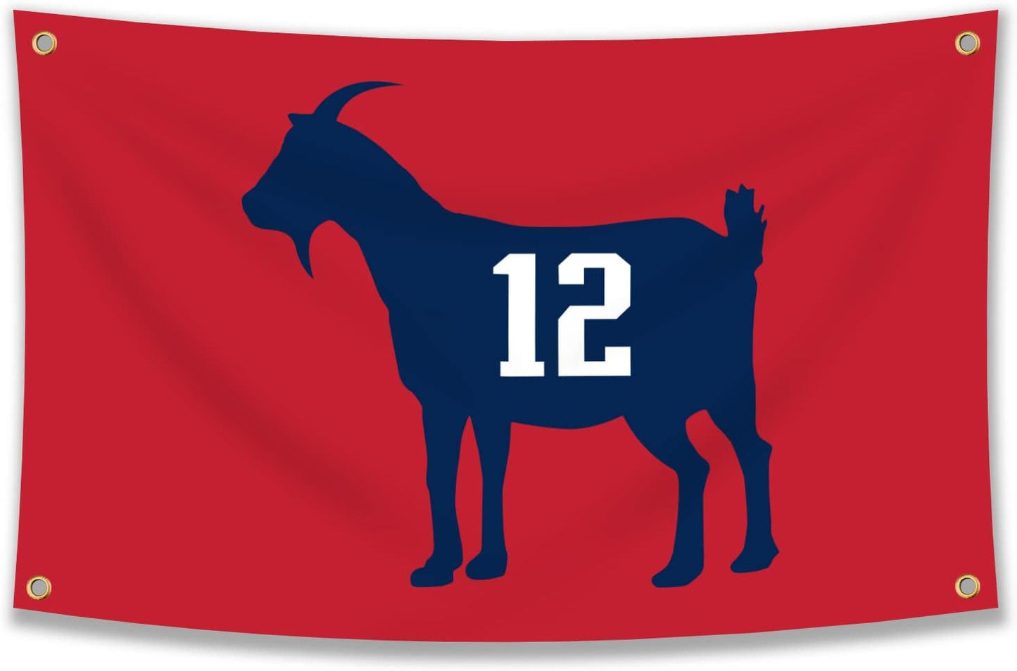 Bandera cabra Tom Brady 3x5ft dormitorio universitario