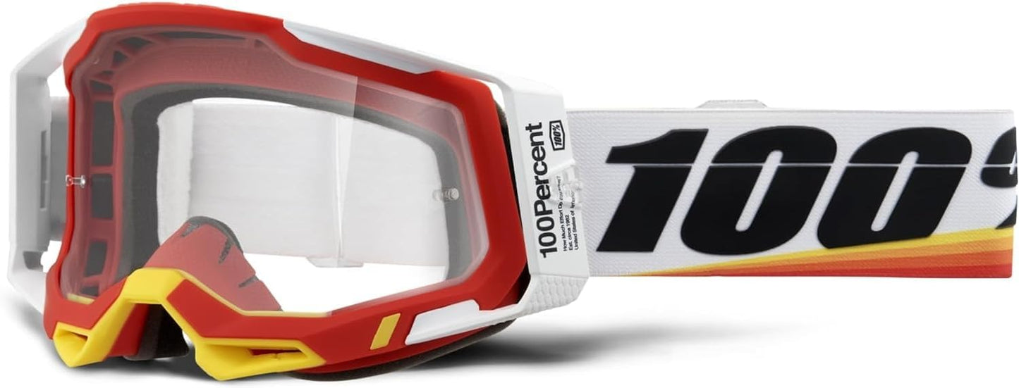 Gafas bicicleta MTB y Motocross lente rojo